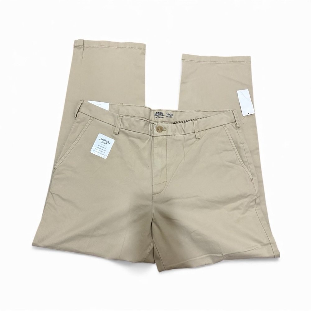 Izod Men's Tan Chino Pants